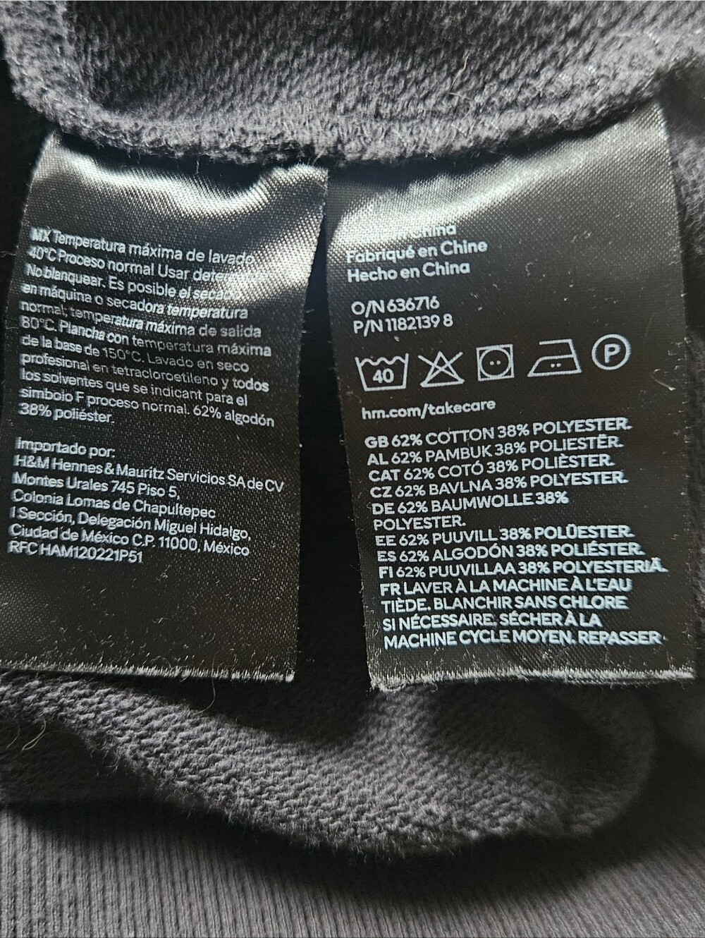H&M Girls Collared Sweatshirt - Picture 5 of 6